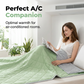 🛏️🌙 Cooling Quilt for Summer – Sweat-free, dual-tone, airy, and gentle on skin❄️