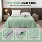🛏️🌙 Cooling Quilt for Summer – Sweat-free, dual-tone, airy, and gentle on skin❄️