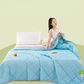 🛏️🌙 Cooling Quilt for Summer – Sweat-free, dual-tone, airy, and gentle on skin❄️