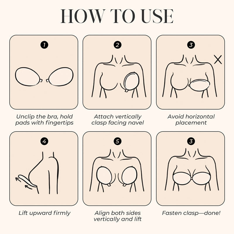 👗 Half Price Alert!🔥Reusable Adhesive Push-up Bra for Women
