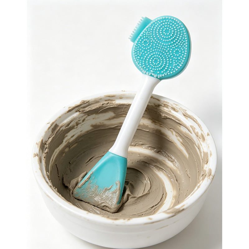 🔥Buy 1 Get 1 Free🔥 2-in-1 Silicone Face Mask Brush & Cleanser