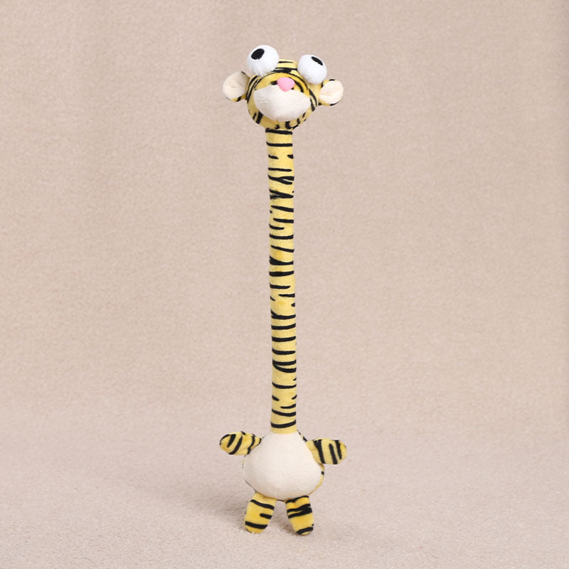 Long Neck Plush Animal Bag Pendant