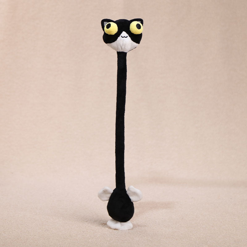 Long Neck Plush Animal Bag Pendant