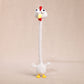 Long Neck Plush Animal Bag Pendant
