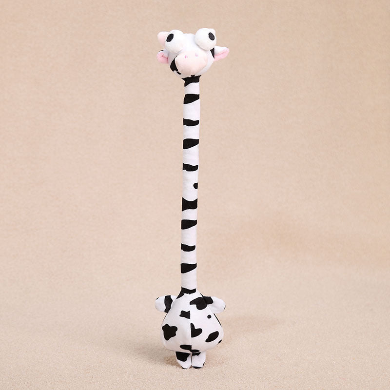 Long Neck Plush Animal Bag Pendant