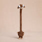Long Neck Plush Animal Bag Pendant