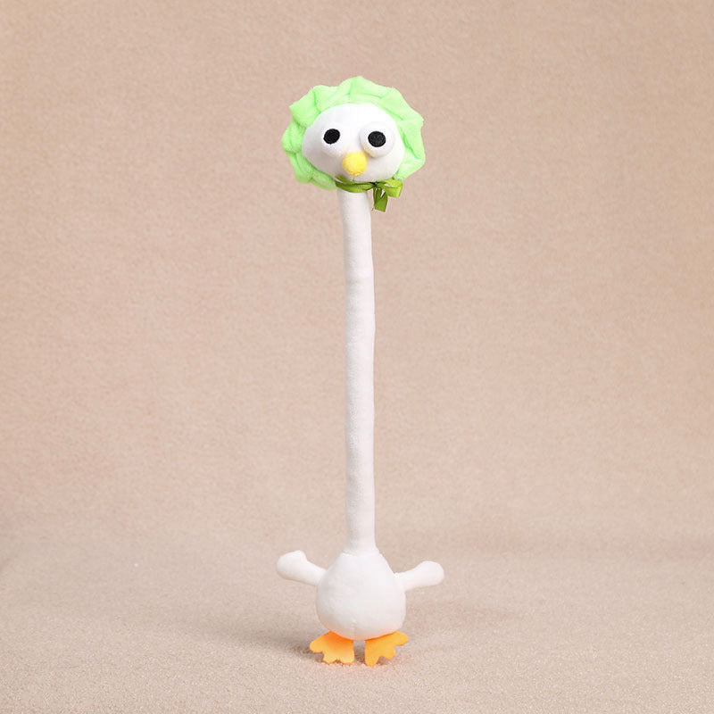 Long Neck Plush Animal Bag Pendant