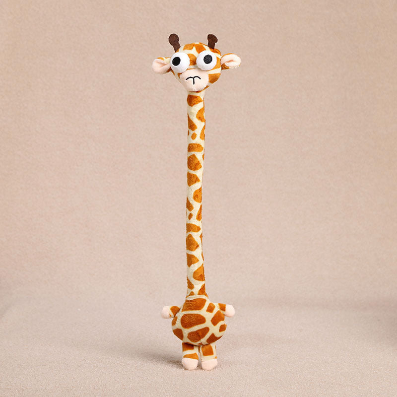 Long Neck Plush Animal Bag Pendant