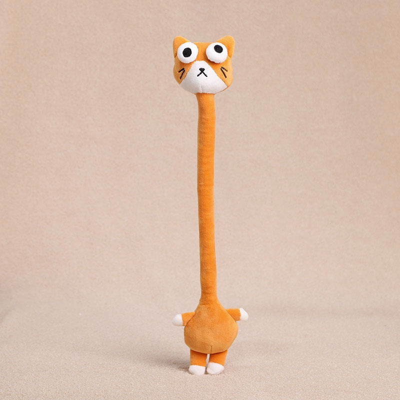 Long Neck Plush Animal Bag Pendant
