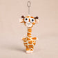 Long Neck Plush Animal Bag Pendant