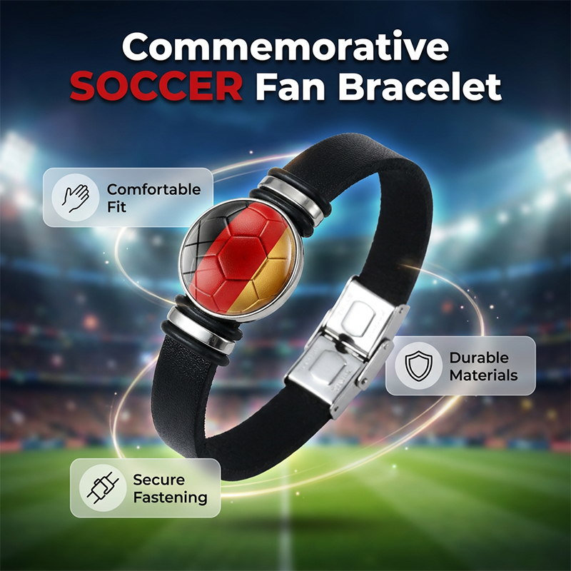 Commemorative Soccer Fan Bracelet