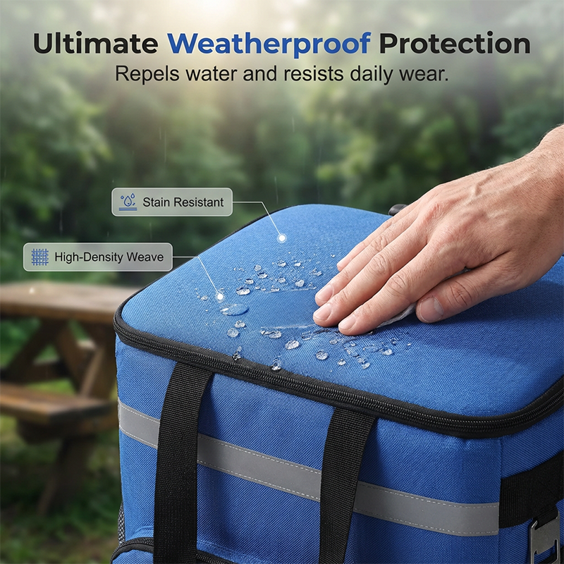Outdoor Rolling Cooler Bag with Wheels