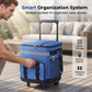 Outdoor Rolling Cooler Bag with Wheels