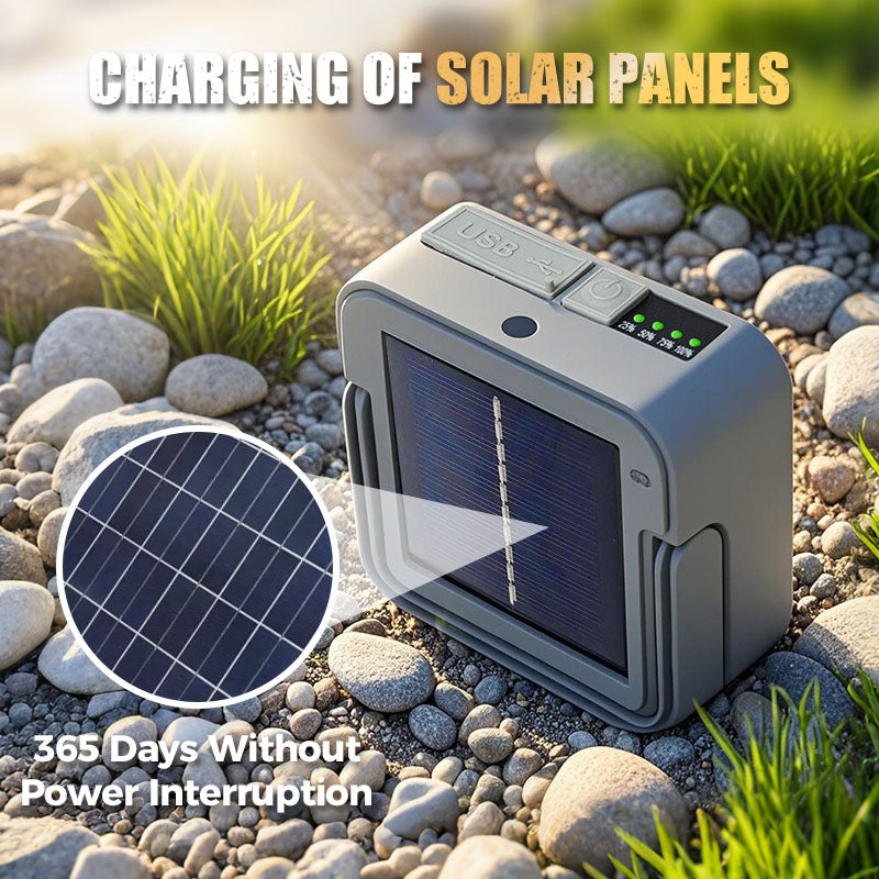 Portable & Waterproof Solar-Powered Camping Light