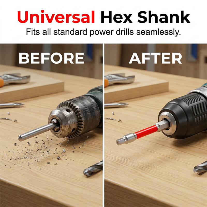 🔧 LIMITED-TIME 50% OFF! ✨ Universal 1/4" Shank Pagoda Hex Bits – Tungsten Steel, Magnetic, Precision Tip 🛠️