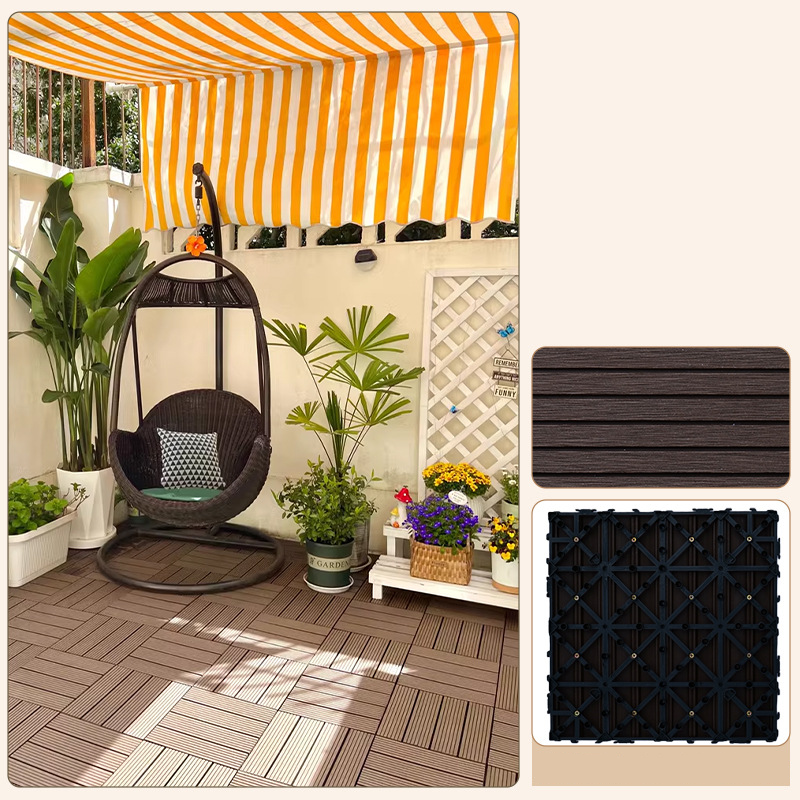 Waterproof Interlocking Deck Tiles for Patio & Balcony