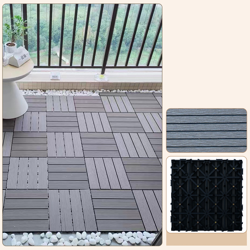 Waterproof Interlocking Deck Tiles for Patio & Balcony