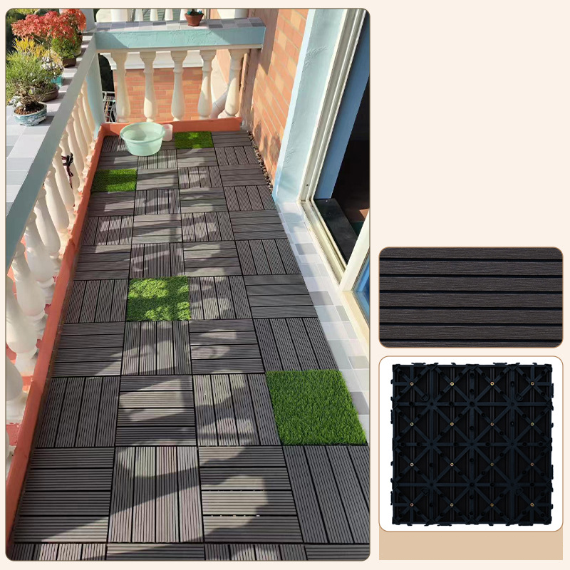 Waterproof Interlocking Deck Tiles for Patio & Balcony
