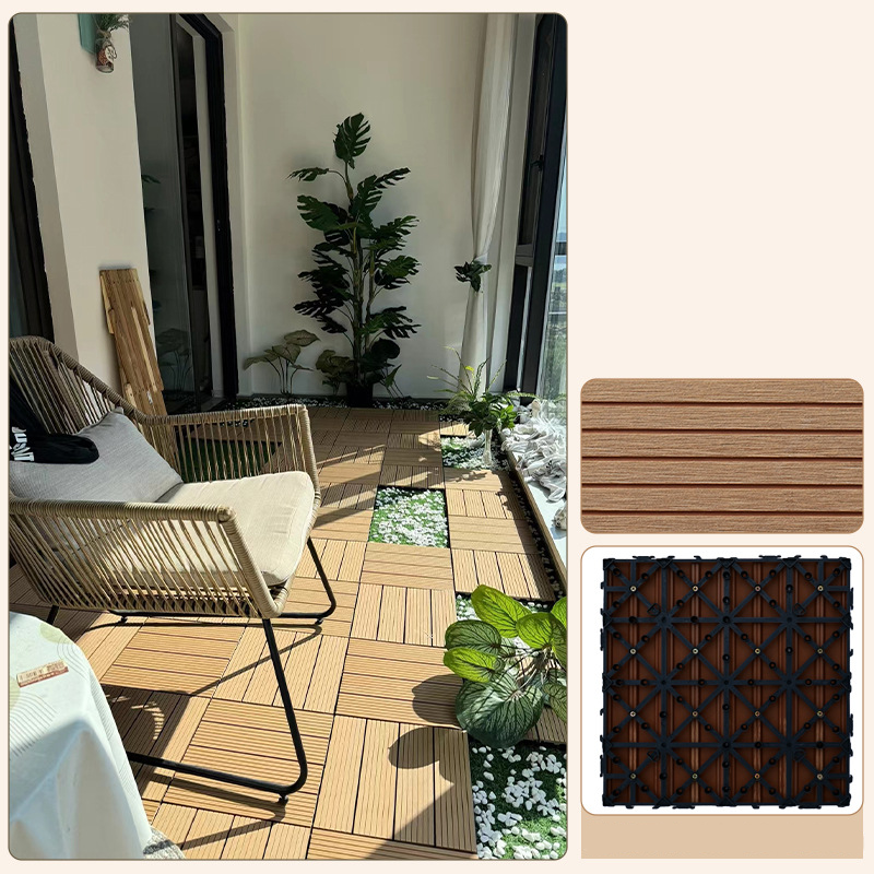 Waterproof Interlocking Deck Tiles for Patio & Balcony