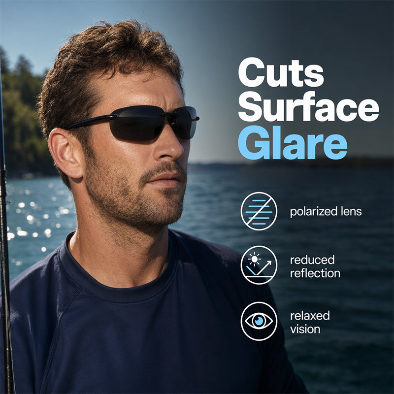 🔥Last-day discount🔥Ultra-Light Polarized Fishing Sunglasses