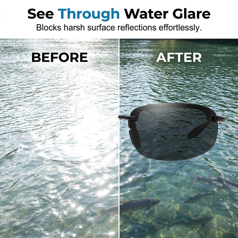 🔥Last-day discount🔥Ultra-Light Polarized Fishing Sunglasses