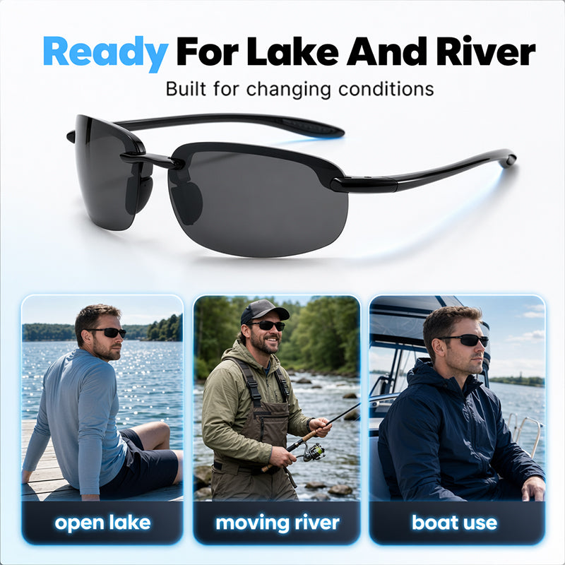 🔥Last-day discount🔥Ultra-Light Polarized Fishing Sunglasses