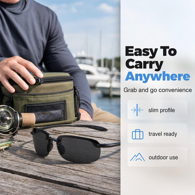 🔥Last-day discount🔥Ultra-Light Polarized Fishing Sunglasses