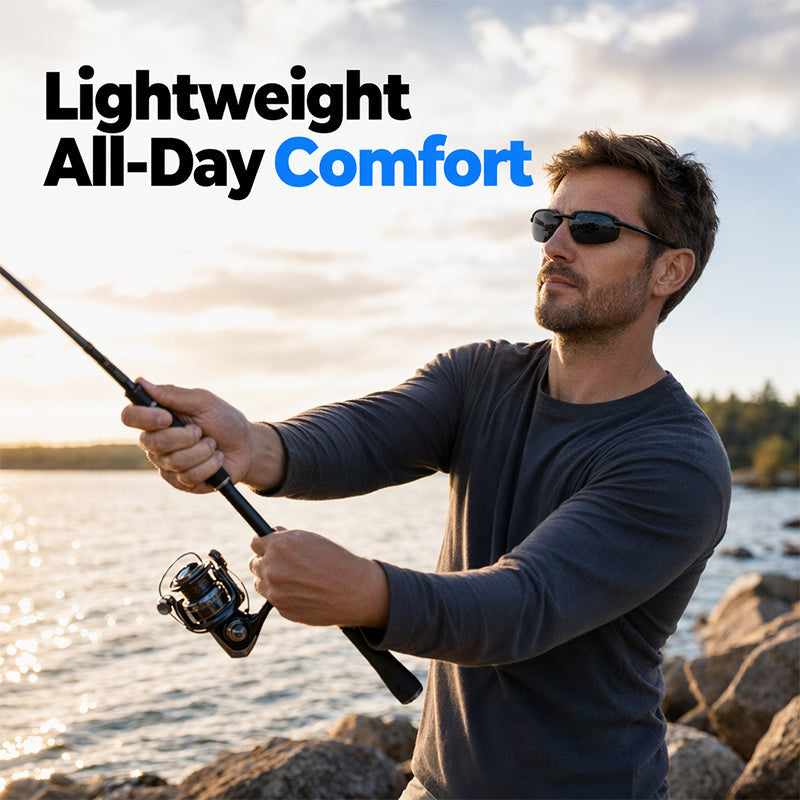 🔥Last-day discount🔥Ultra-Light Polarized Fishing Sunglasses
