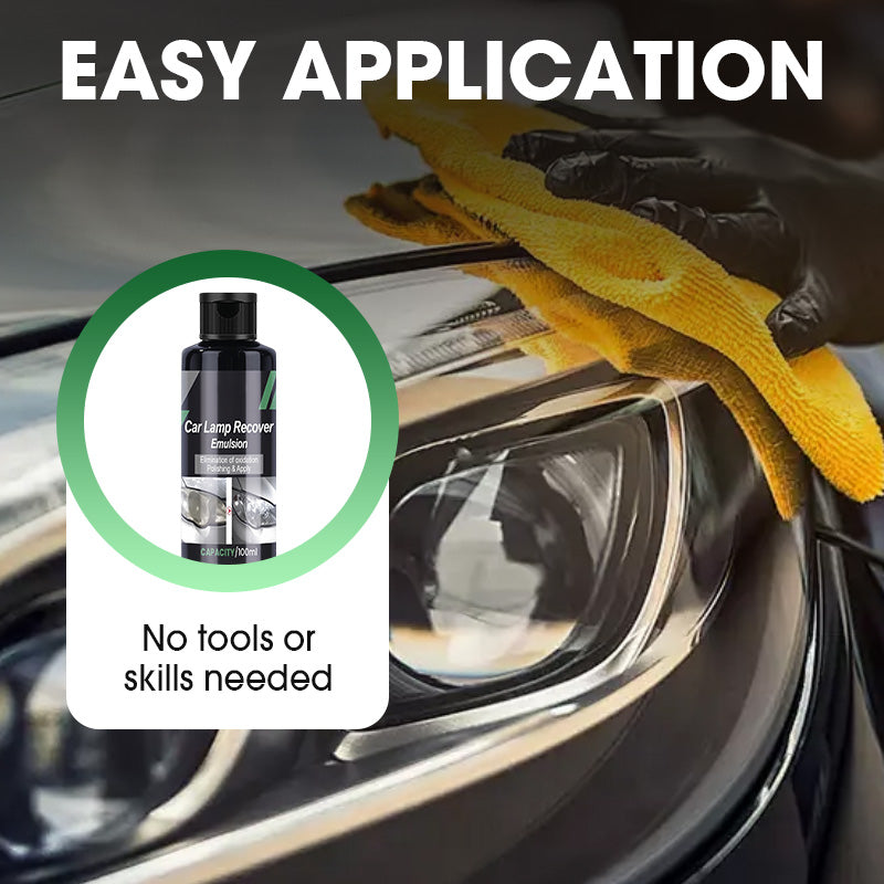 Car Headlight Repair Polish Liquid