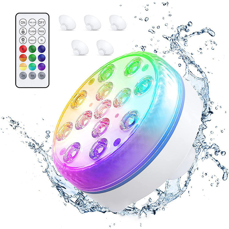 💥LAST DAY 50% OFF !!📢Submersible LED Pool Lights (RF Remote Control )🌊