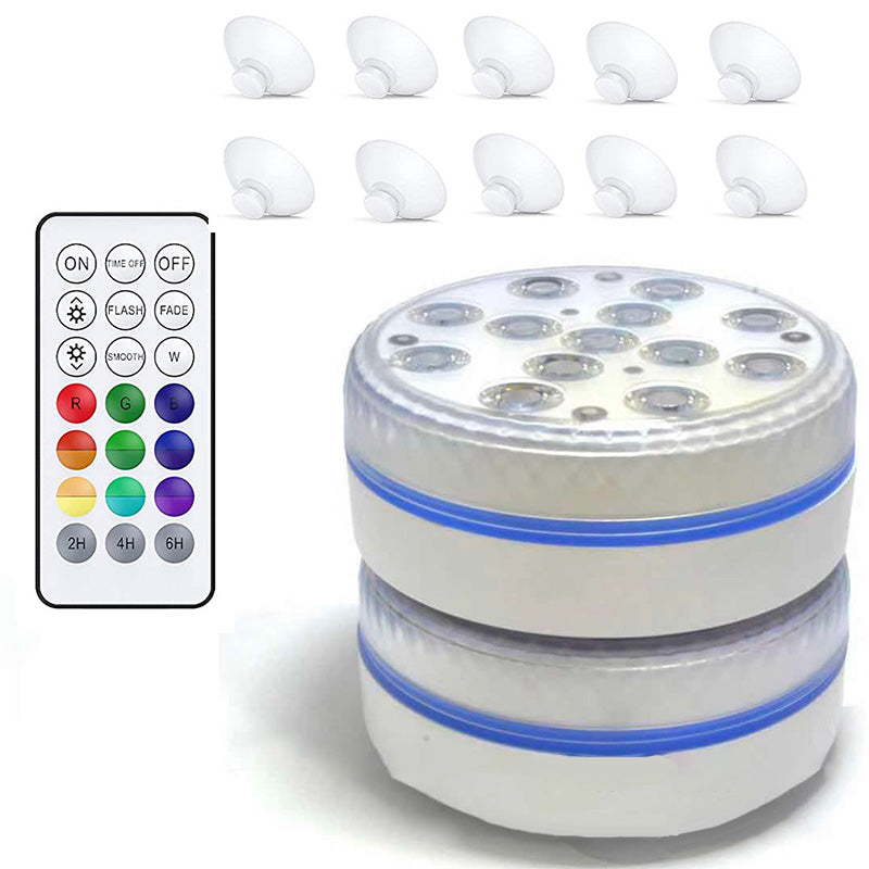 💥LAST DAY 50% OFF !!📢Submersible LED Pool Lights (RF Remote Control )🌊