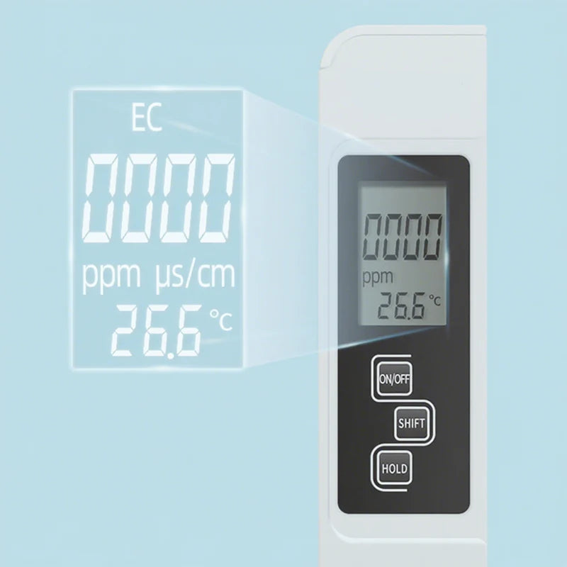 💧 50% OFF! ✨ 3-in-1 TDS Water Quality Tester - Measures pH, Chlorine, and Hardness with LCD Display for Pools and Aquariums 🌊📱