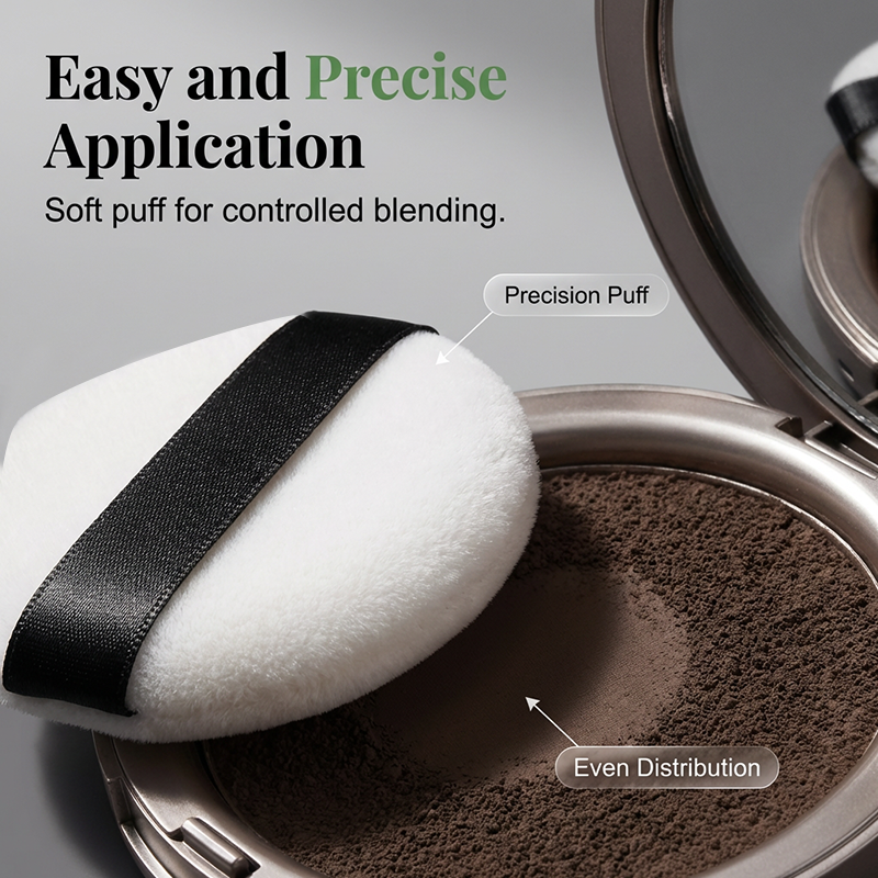 🔥Limited‑Time Offer🏆Instant Coverage Hairline Defining Powder, Fine Texture, Easy to Apply, Portable Hair Shadow Powder to Fill Thinning Hair & Receding Hairline