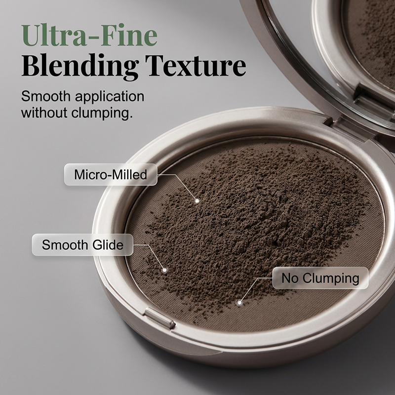 🔥Limited‑Time Offer🏆Instant Coverage Hairline Defining Powder, Fine Texture, Easy to Apply, Portable Hair Shadow Powder to Fill Thinning Hair & Receding Hairline