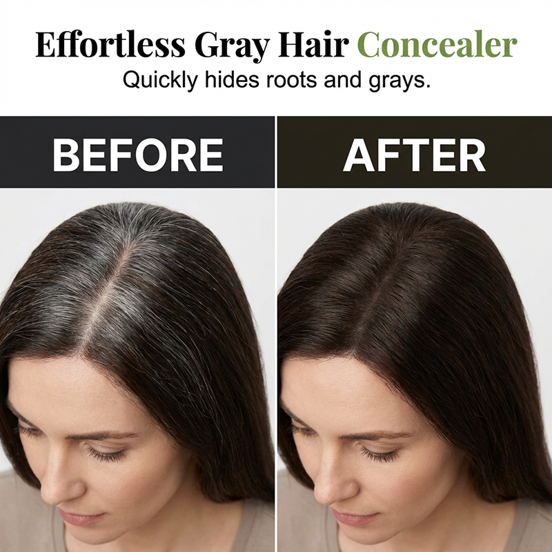 🔥Limited‑Time Offer🏆Instant Coverage Hairline Defining Powder, Fine Texture, Easy to Apply, Portable Hair Shadow Powder to Fill Thinning Hair & Receding Hairline