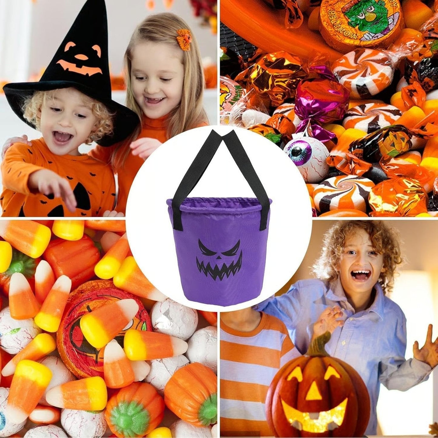 🎁Halloween Decorations🎃 Light Up Halloween Baskets