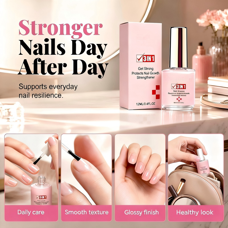 🔥Limited‑Time 50% OFF💅Nail Strengthener for Soft Nails & Imperfections 