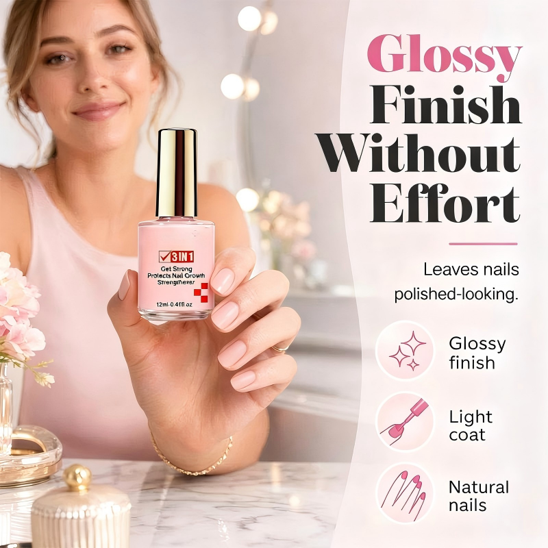 🔥Limited‑Time 50% OFF💅Nail Strengthener for Soft Nails & Imperfections 