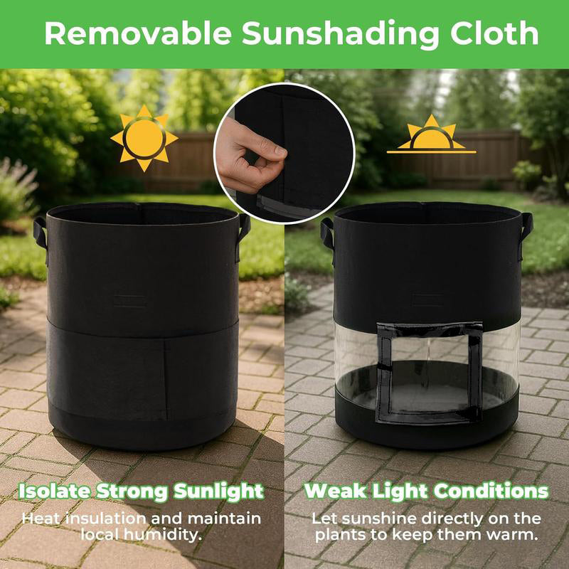 📢📢50% OFF !! ⏰Thickened Grow Bag with Handle
