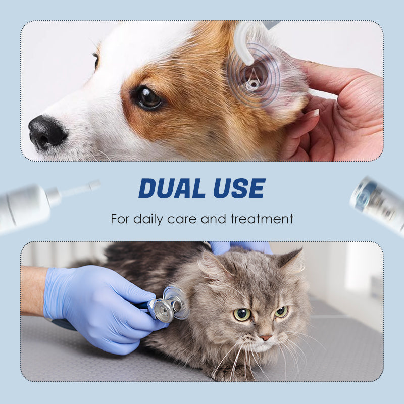 Pet Ear Mite & Bacteria Care & Clean Solution