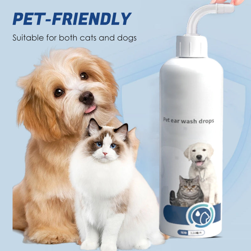 Pet Ear Mite & Bacteria Care & Clean Solution