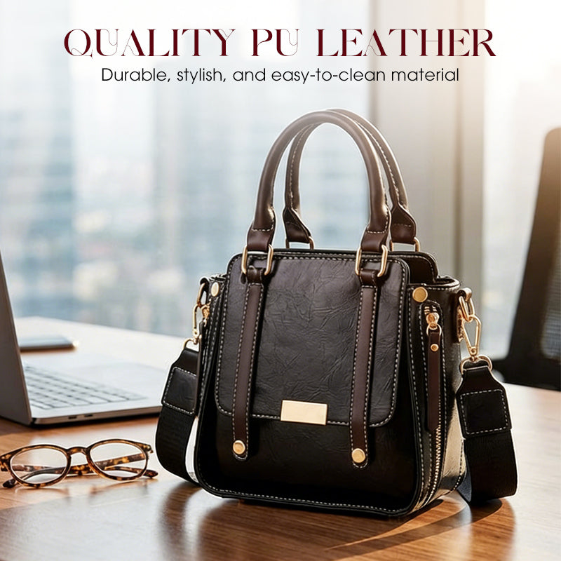 🎉55K+ Sold 👜 Retro Vintage Crossbody Bag for Women, Soft PU Leather, Adjustable Wide Comfort Strap, Daily Versatile Handbag