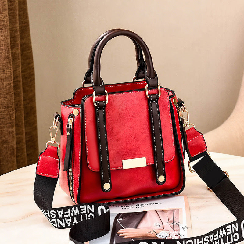 🎉55K+ Sold 👜 Retro Vintage Crossbody Bag for Women, Soft PU Leather, Adjustable Wide Comfort Strap, Daily Versatile Handbag