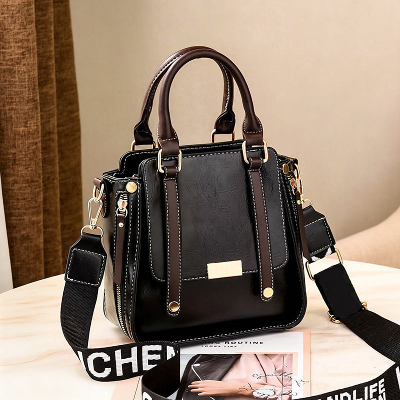 🎉55K+ Sold 👜 Retro Vintage Crossbody Bag for Women, Soft PU Leather, Adjustable Wide Comfort Strap, Daily Versatile Handbag