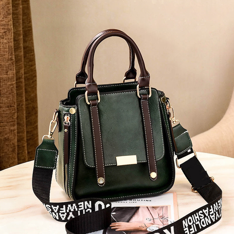 🎉55K+ Sold 👜 Retro Vintage Crossbody Bag for Women, Soft PU Leather, Adjustable Wide Comfort Strap, Daily Versatile Handbag