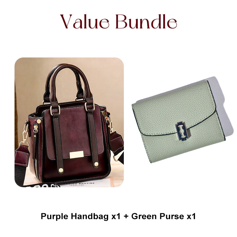 🎉55K+ Sold 👜 Retro Vintage Crossbody Bag for Women, Soft PU Leather, Adjustable Wide Comfort Strap, Daily Versatile Handbag