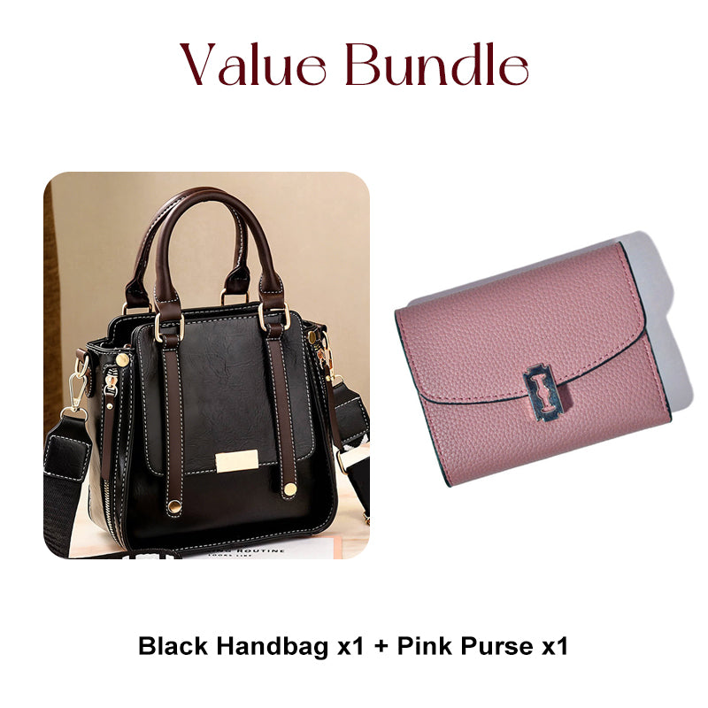 🎉55K+ Sold 👜 Retro Vintage Crossbody Bag for Women, Soft PU Leather, Adjustable Wide Comfort Strap, Daily Versatile Handbag