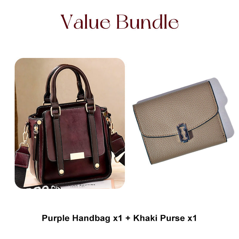 🎉55K+ Sold 👜 Retro Vintage Crossbody Bag for Women, Soft PU Leather, Adjustable Wide Comfort Strap, Daily Versatile Handbag