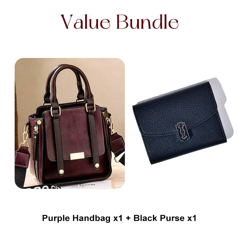 🎉55K+ Sold 👜 Retro Vintage Crossbody Bag for Women, Soft PU Leather, Adjustable Wide Comfort Strap, Daily Versatile Handbag