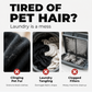 ✨2026 New 🐻 Cute Bear Reusable Pet Hair Remover Pad, Wet & Dry Use Laundry Fur Trap for Household